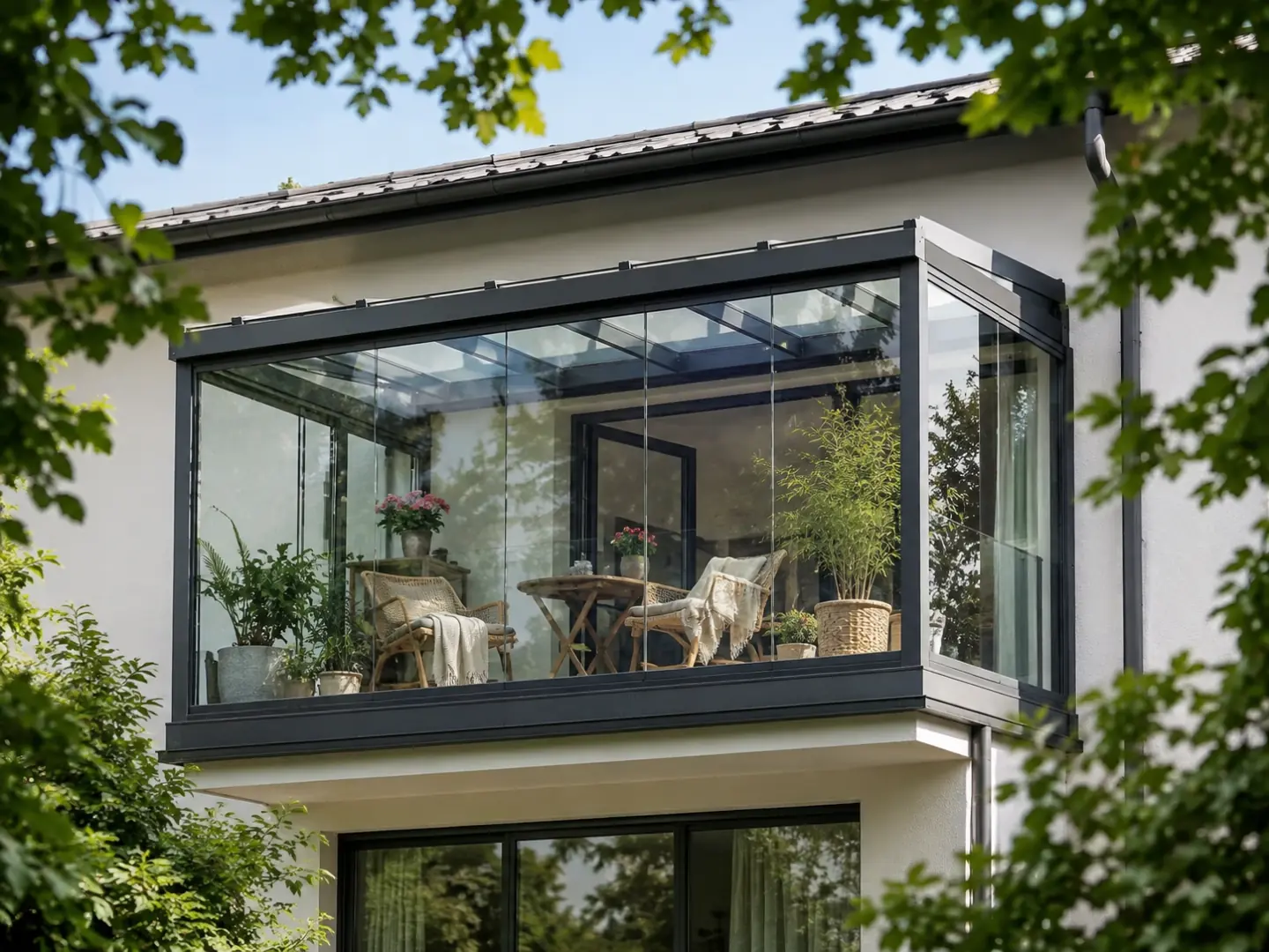 Wintergarten auf dem Balkon: Ideen für kleine Außenflächen – Wintergärten Ratgeber von PolenDiscount