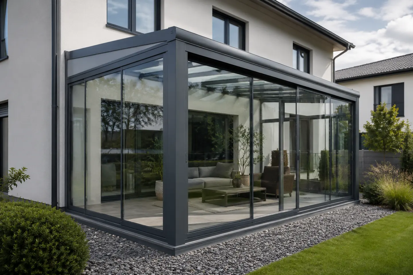 Wintergarten: Glasdach oder geschlossenes Dach? – Wintergärten Ratgeber von PolenDiscount