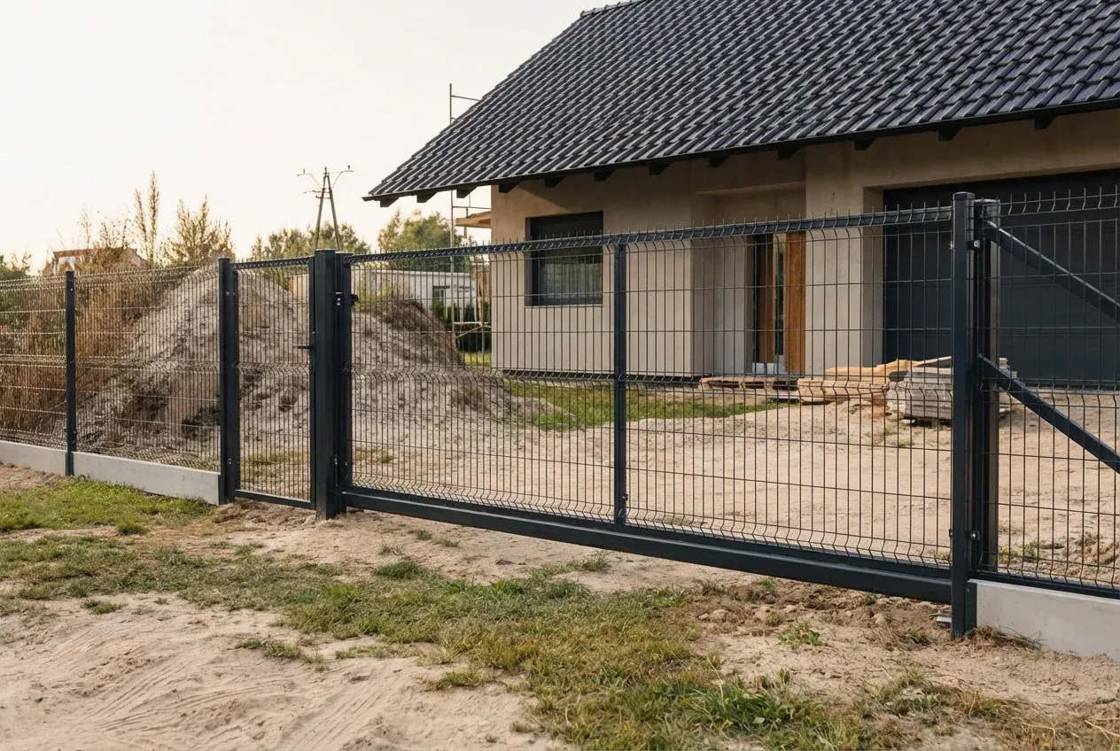 Doppelstabmatten-Tore aus Polen