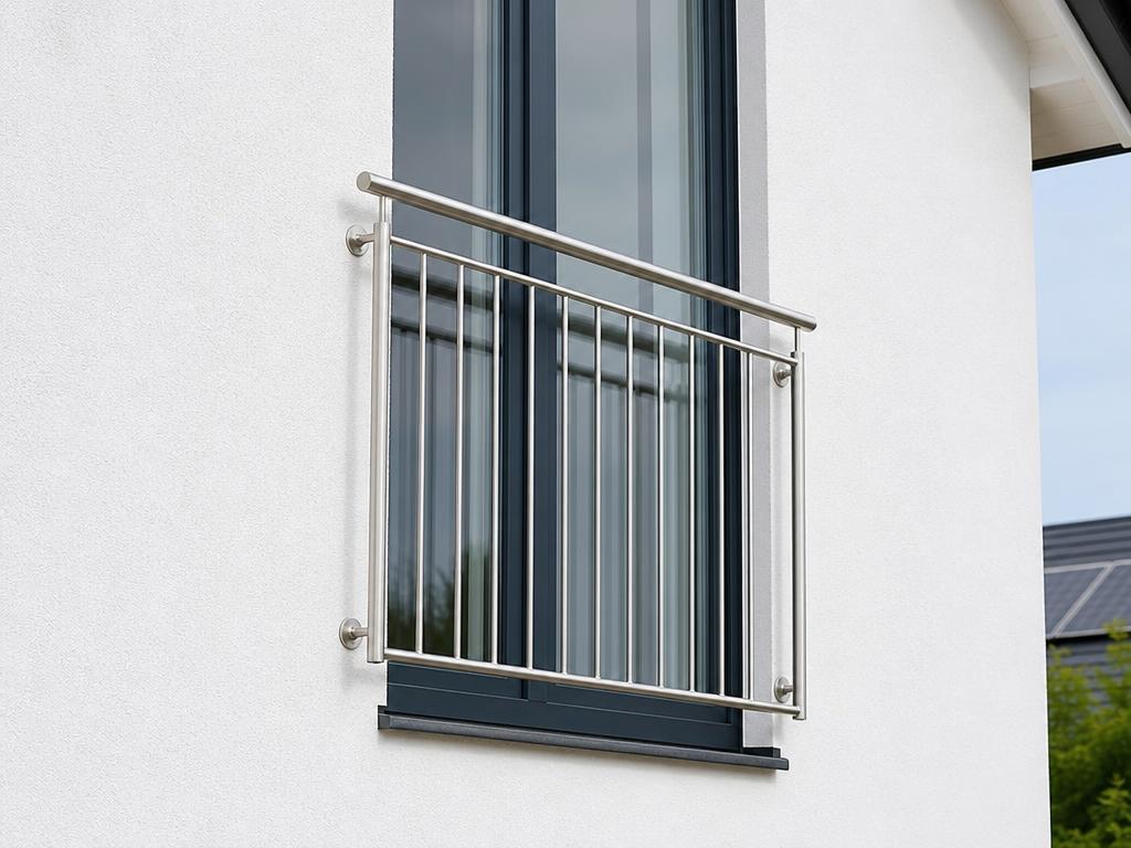 Edelstahlgeländer aus Polen – Französischer Balkon