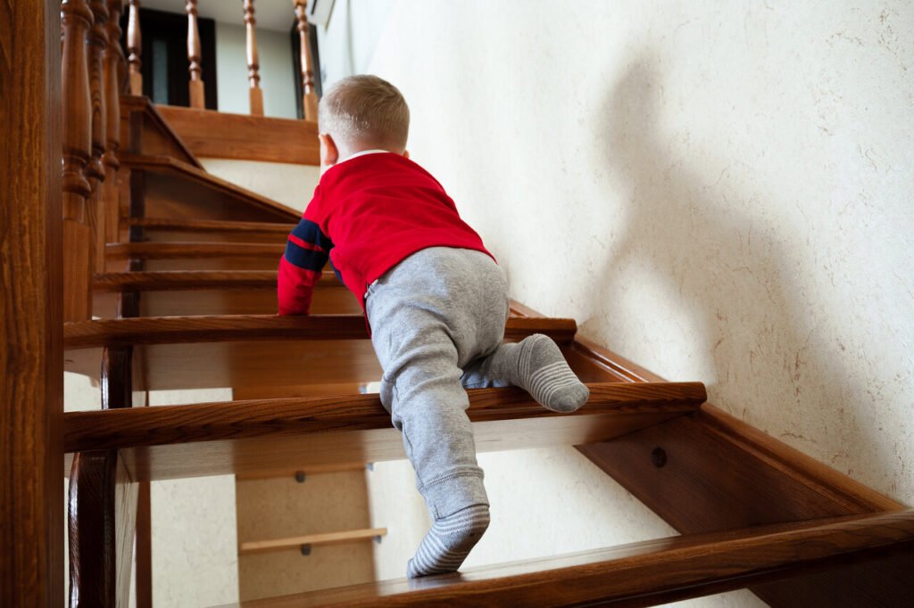 Kindersicherung für Treppe