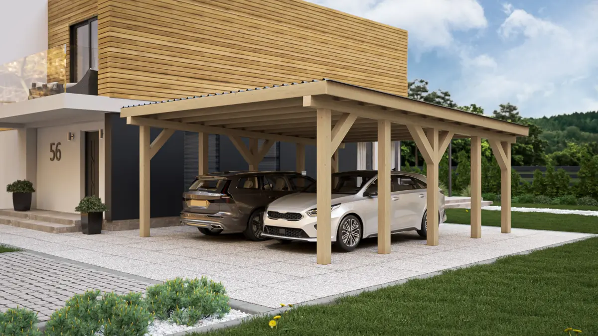 6x7m-kvh-massivholz-carport-flachdach-mit-trapezbleche-bausatz~3