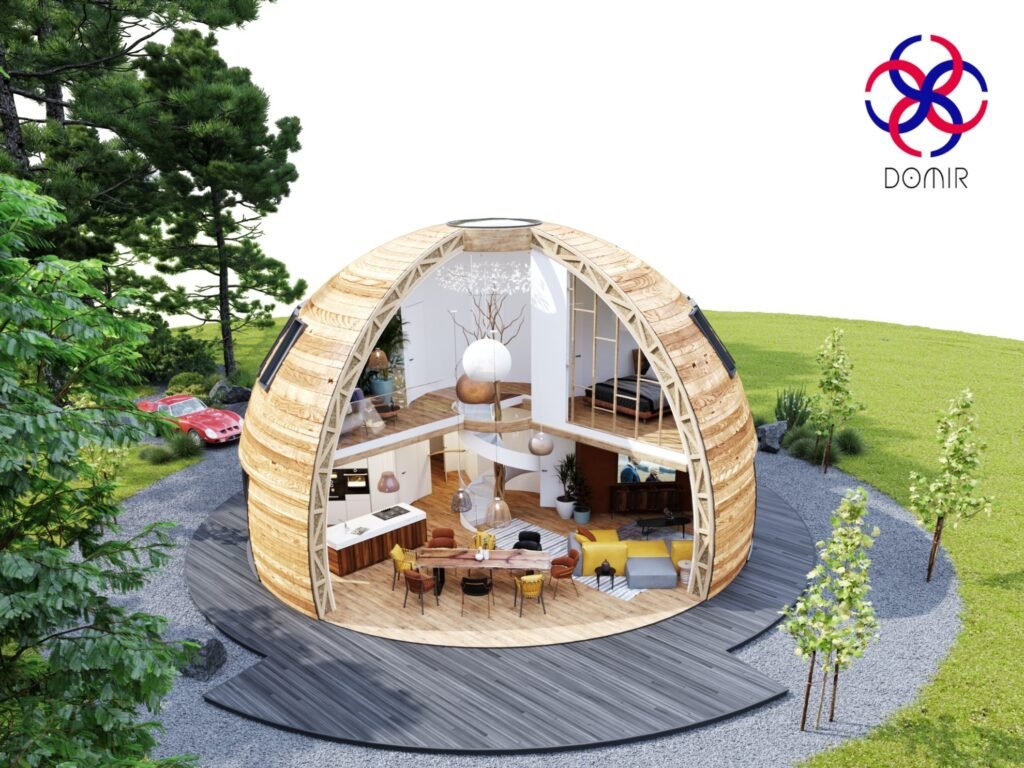 Kuppelhaus aus Polen
