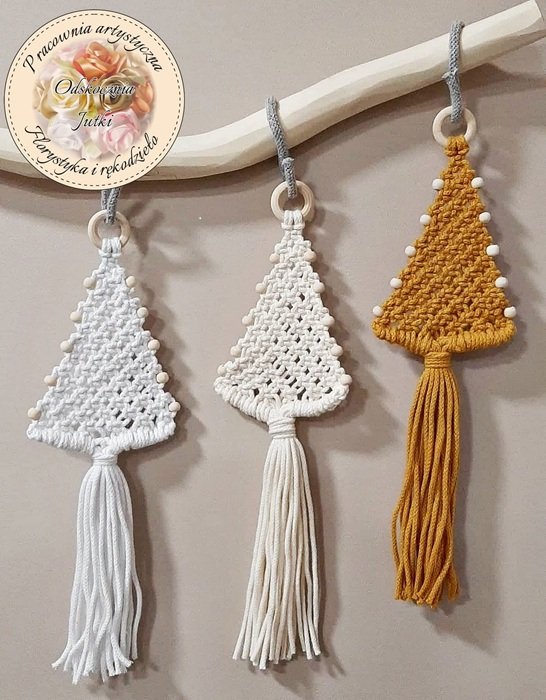 Makramee-Boho-Weihnachtsdeko