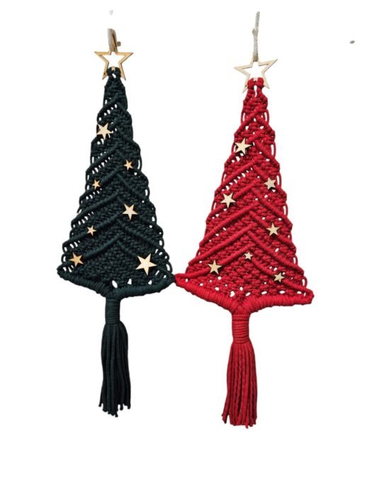 Boho-Weihnachtsbaum „Winterlicht“