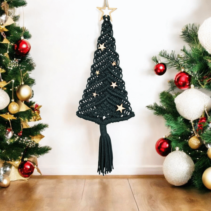Boho-Weihnachtsbaum „Winterlicht“