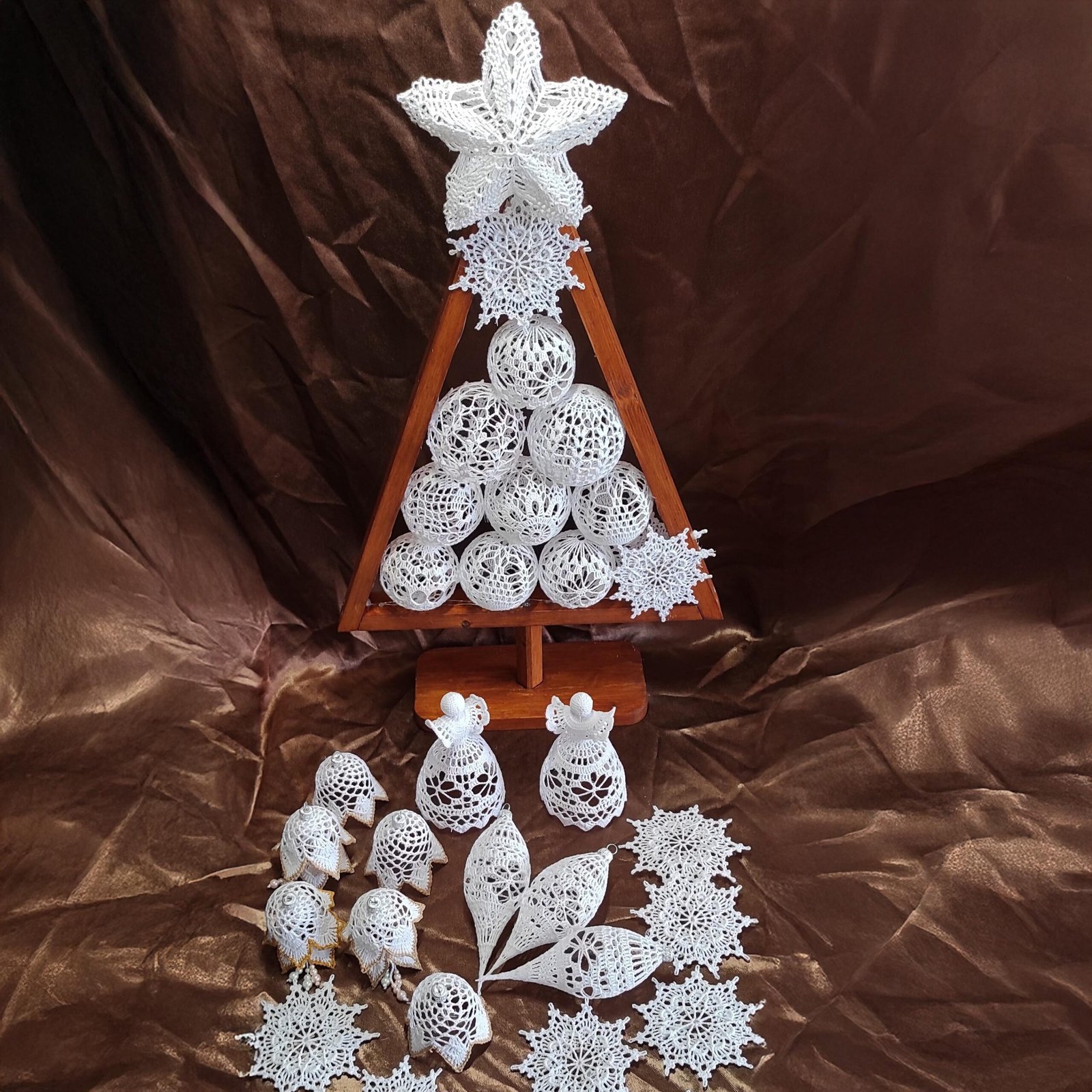 Handgefertigter Weihnachtsbaum