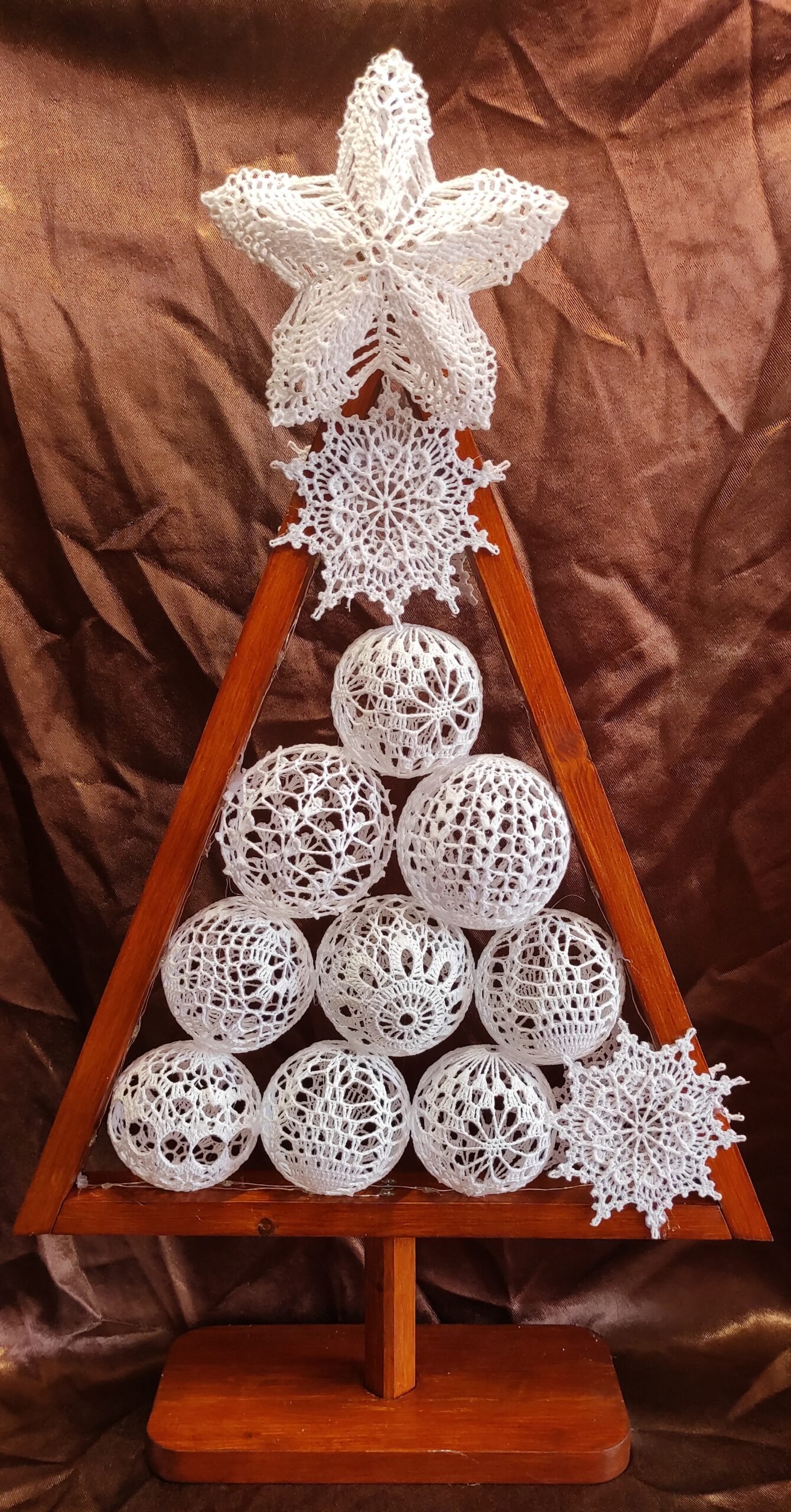 Handgefertigter Weihnachtsbaum