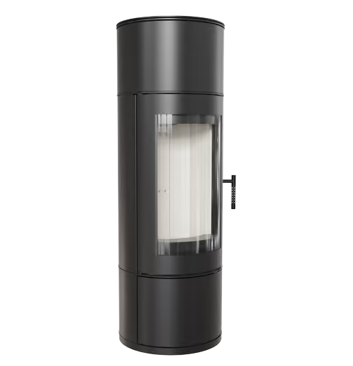 Kaminofen Stahl 10 KW rund