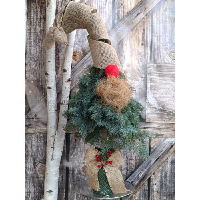 Weihnachtsbäume auf Stamm