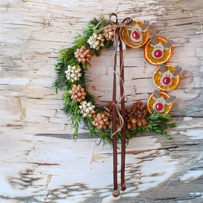 Handgemachte Naturkränze