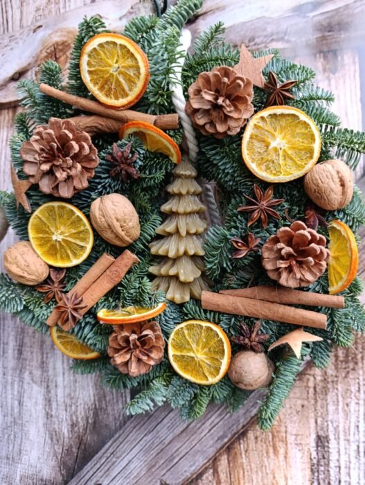 Handgemachter Naturkränze